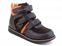 23-252 Сурсил (Sursil-Ortho), ботинки неутепленные с высоким берцем, кожа , нубук, коричневый, оранжевый в Самаре