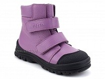3381-700 Тотто (Totto), ботинки детские утепленные ортопедические профилактические, кожа, сиреневый. в Самаре