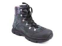 2644-А-02МК (37-40) Миниколор (Minicolor), ботинки зимние подростковые ортопедические профилактические, нубук, натуральный мех, серый в Самаре