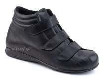 5008-02-1 Плюмекс (Plumex), ботинки для взрослых зимние, натуральная шерсть, кожа, черный, полнота 10 в Самаре