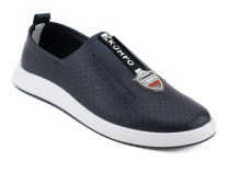 K231-R-LG-04-S (41-43) Кумфо (Kumfo) туфли для взрослых, перфорированная кожа, синий в Самаре
