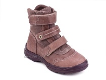 210-217,0159(1) Тотто (Totto), ботинки зимние, ирис, натуральный мех, кожа. в Самаре