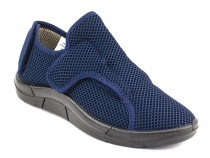 010ПБ-Ж-Т4 С  (77202-33386) Алми (Almi), туфли для взрослых, текстиль, синий в Самаре